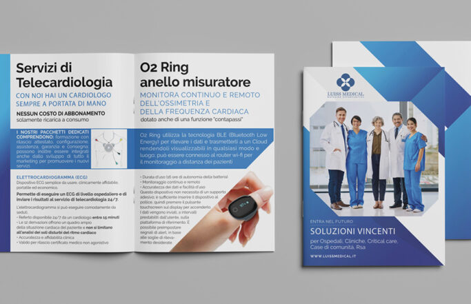 Brochure servizi per ospedali e cliniche